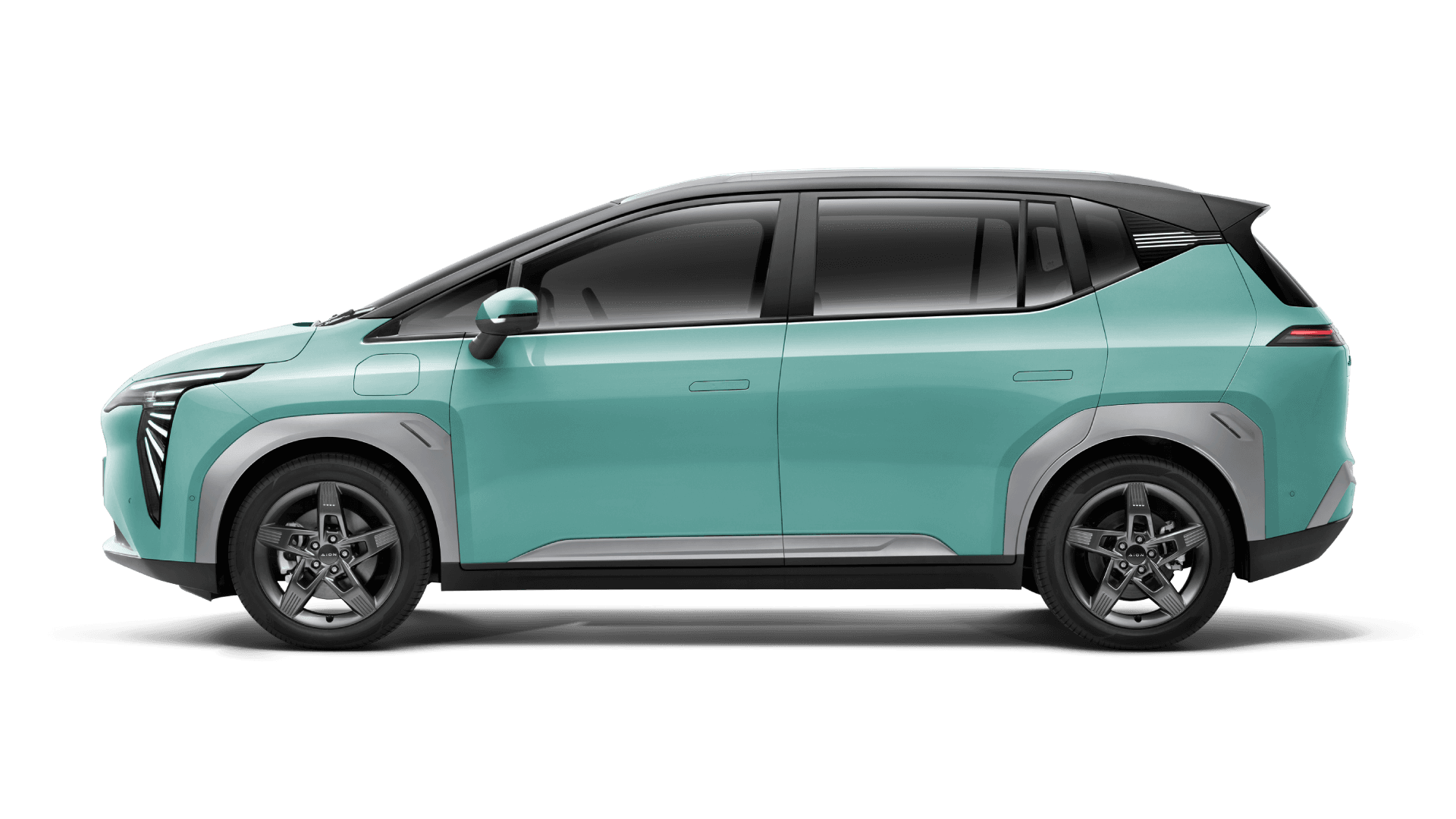 France AJ Group - AION Y Vitality Green with Black Roof vehicle