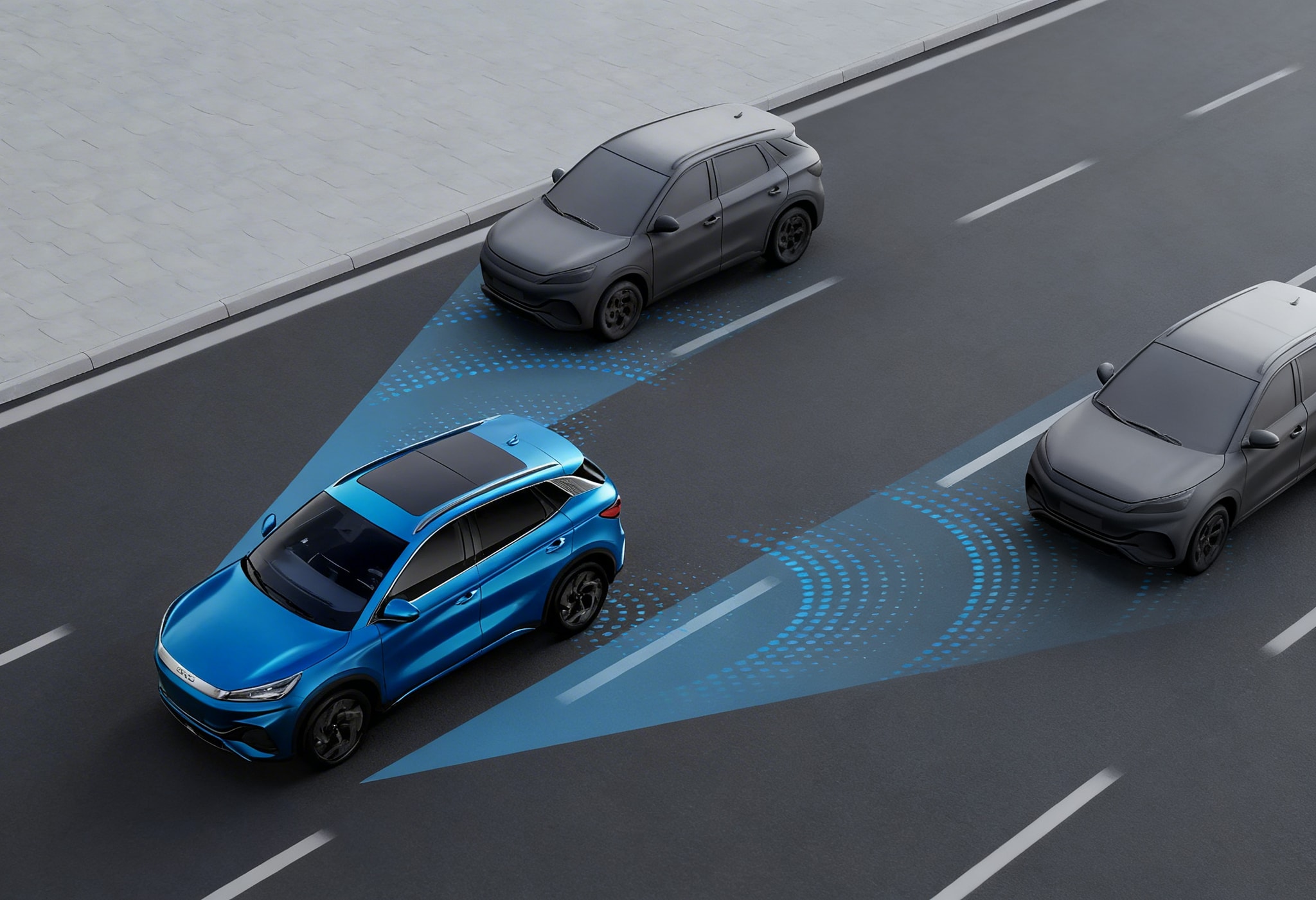 BYD ATTO 3 Lane Keep Assistance