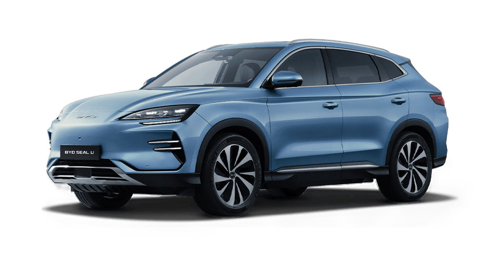 BYD SEAL U exterior — Blue color option | France AJ Group vehicle
