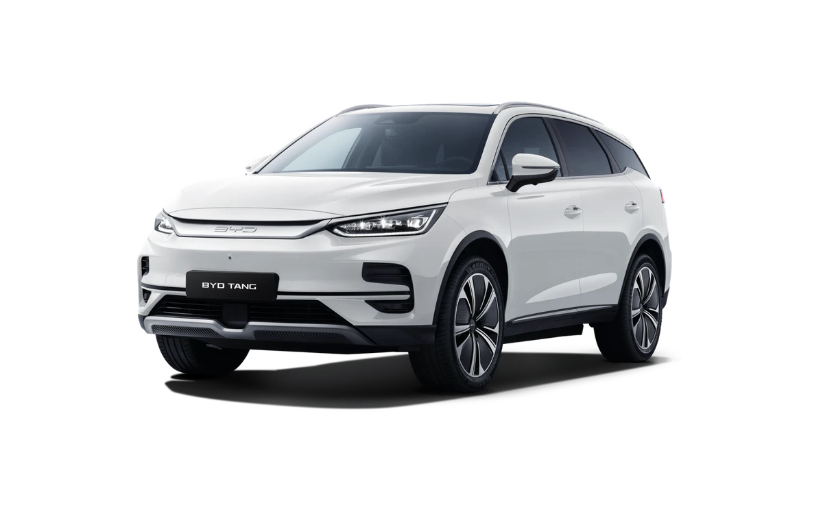 BYD TANG 2024 exterior — White | France AJ Group vehicle