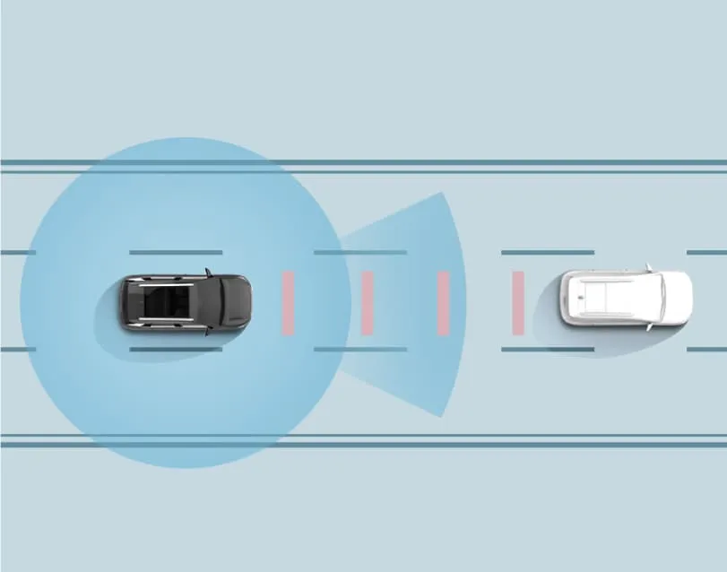 BYD TANG intelligent driving assistance — ADAS monitors road, distance and speed