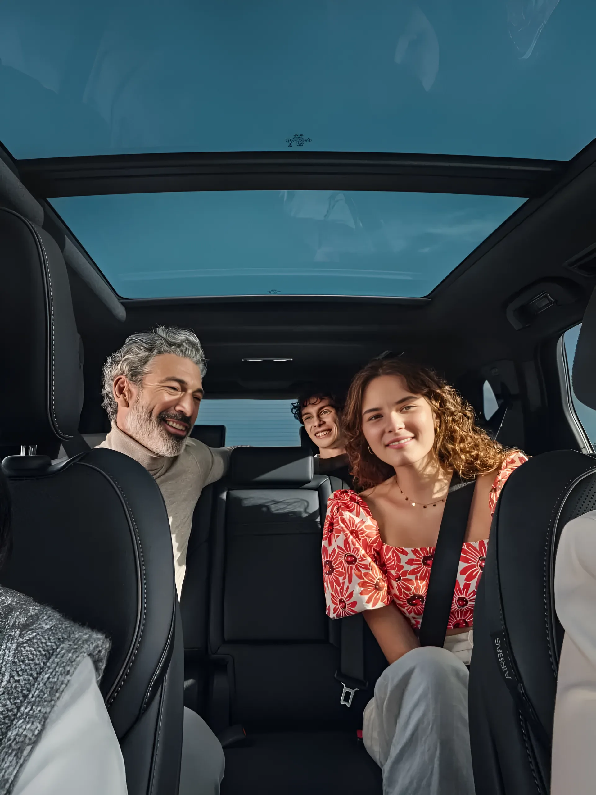 BYD TANG family SUV — 7-seater cabin with voice interaction and child presence detection