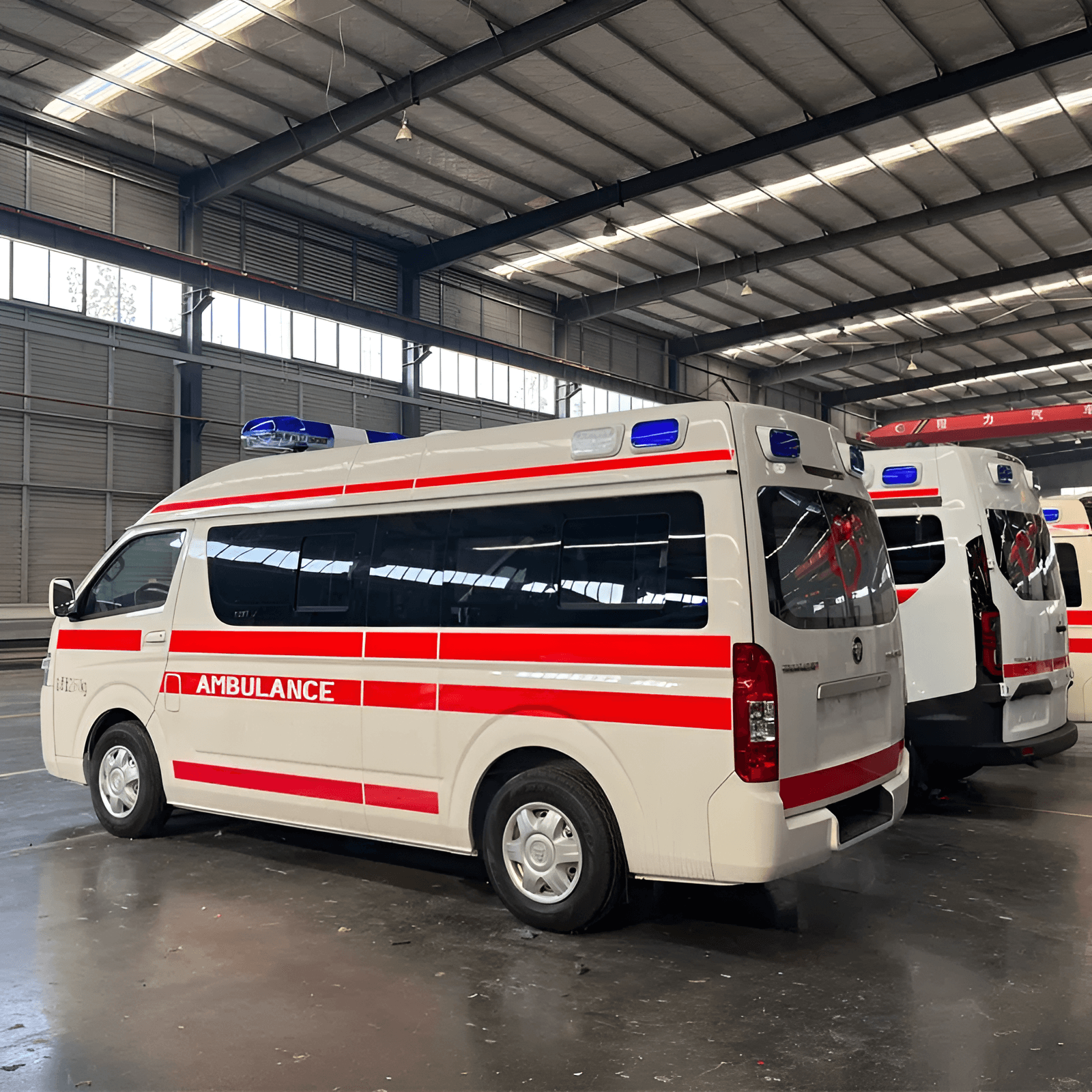 Foton G7 oxygen supply system — cylinders, regulators, outlets | France AJ Group