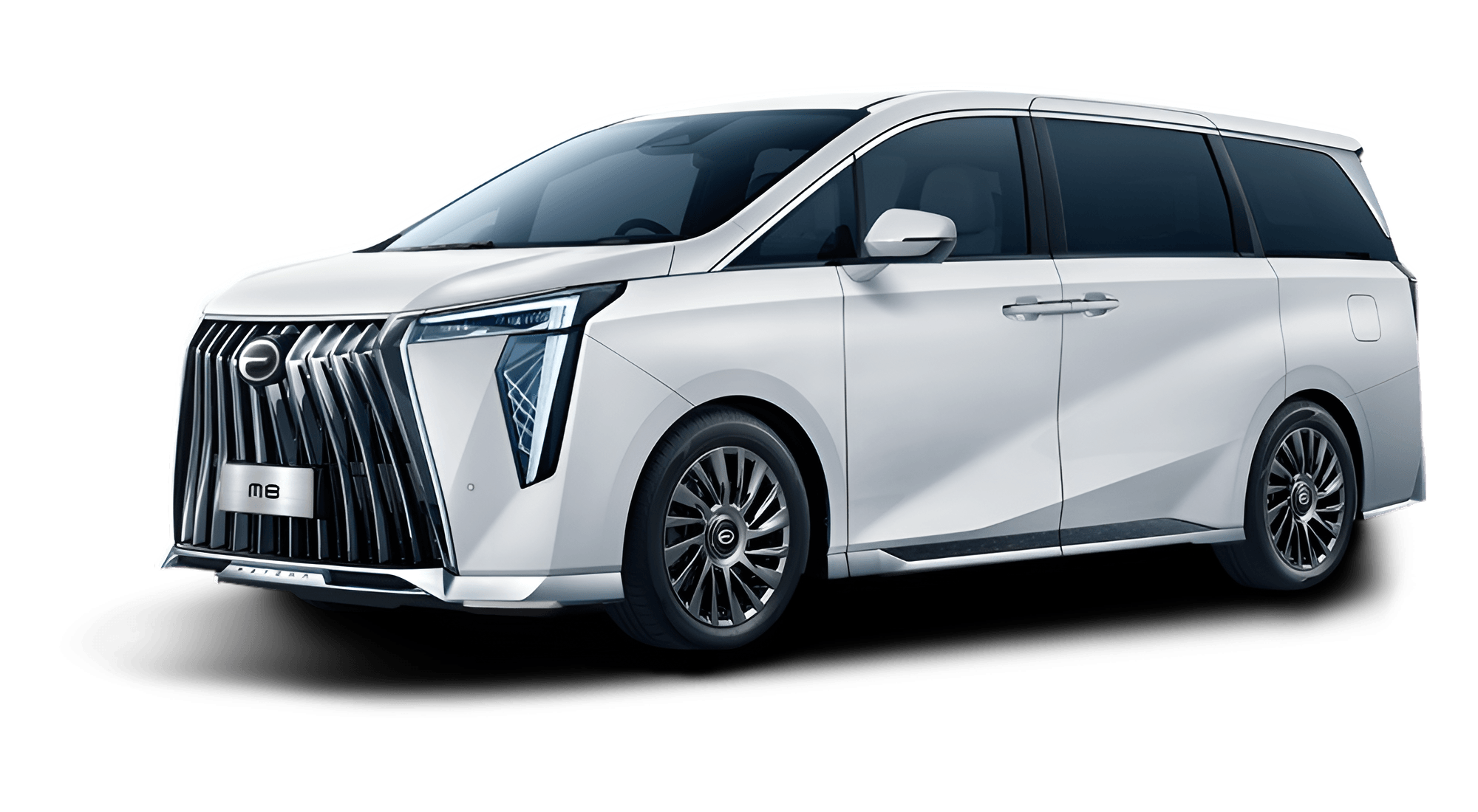 GAC M8 exterior in Blade White | France AJ Group vehicle