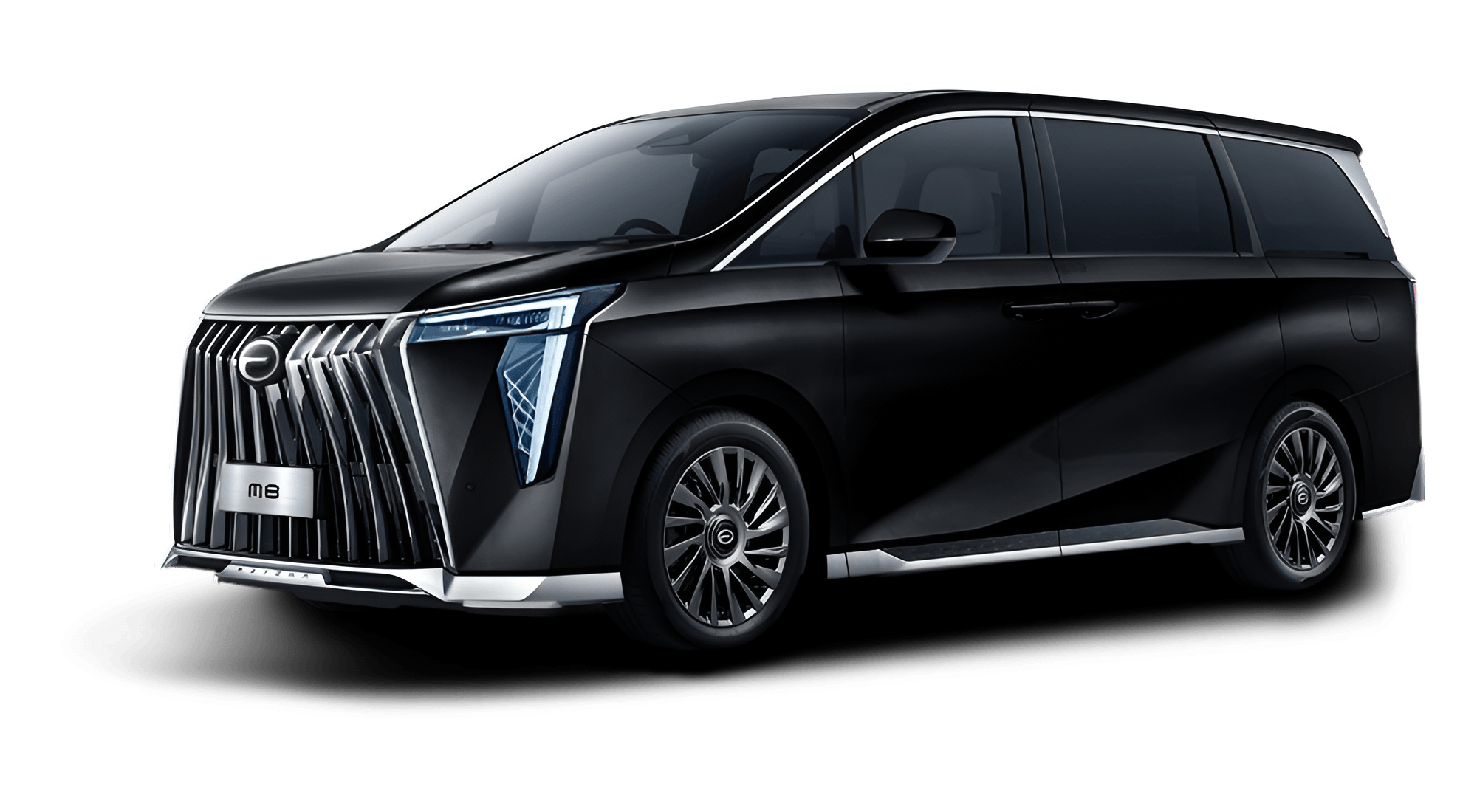 GAC M8 exterior shown in Classic Black | France AJ Group vehicle