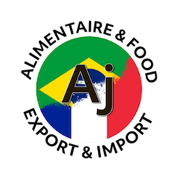 France AJ Alimentaire Brazil — B2B Food Commodity Export Division Logo