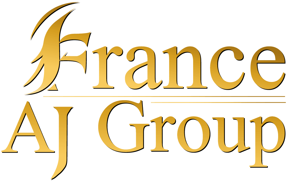 France AJ Group logo – B2B import-export trade network founded 2020, connecting manufacturers with global buyers