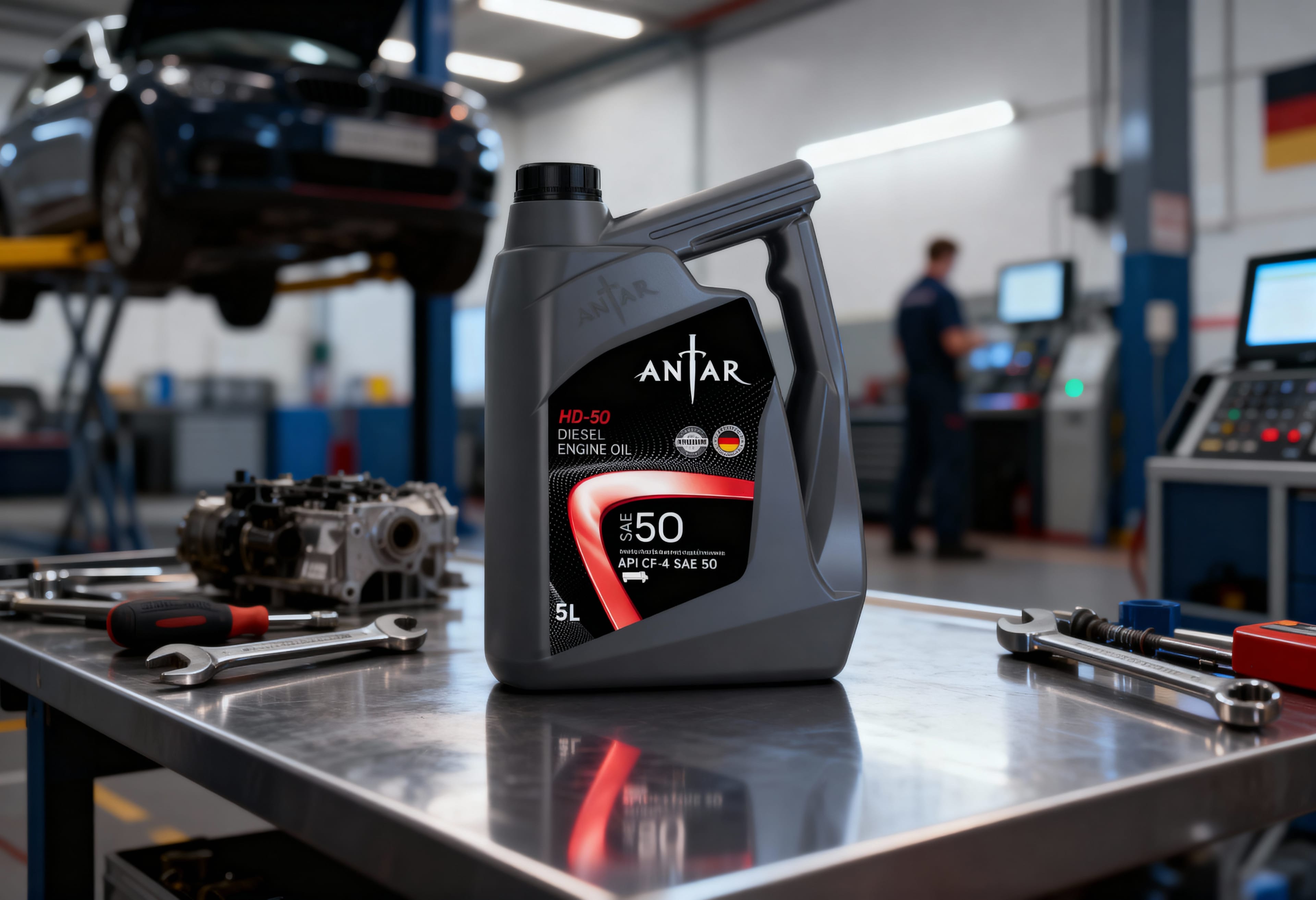 Antar HD-50 CF-4 Mono-Grade Diesel Engine Oil