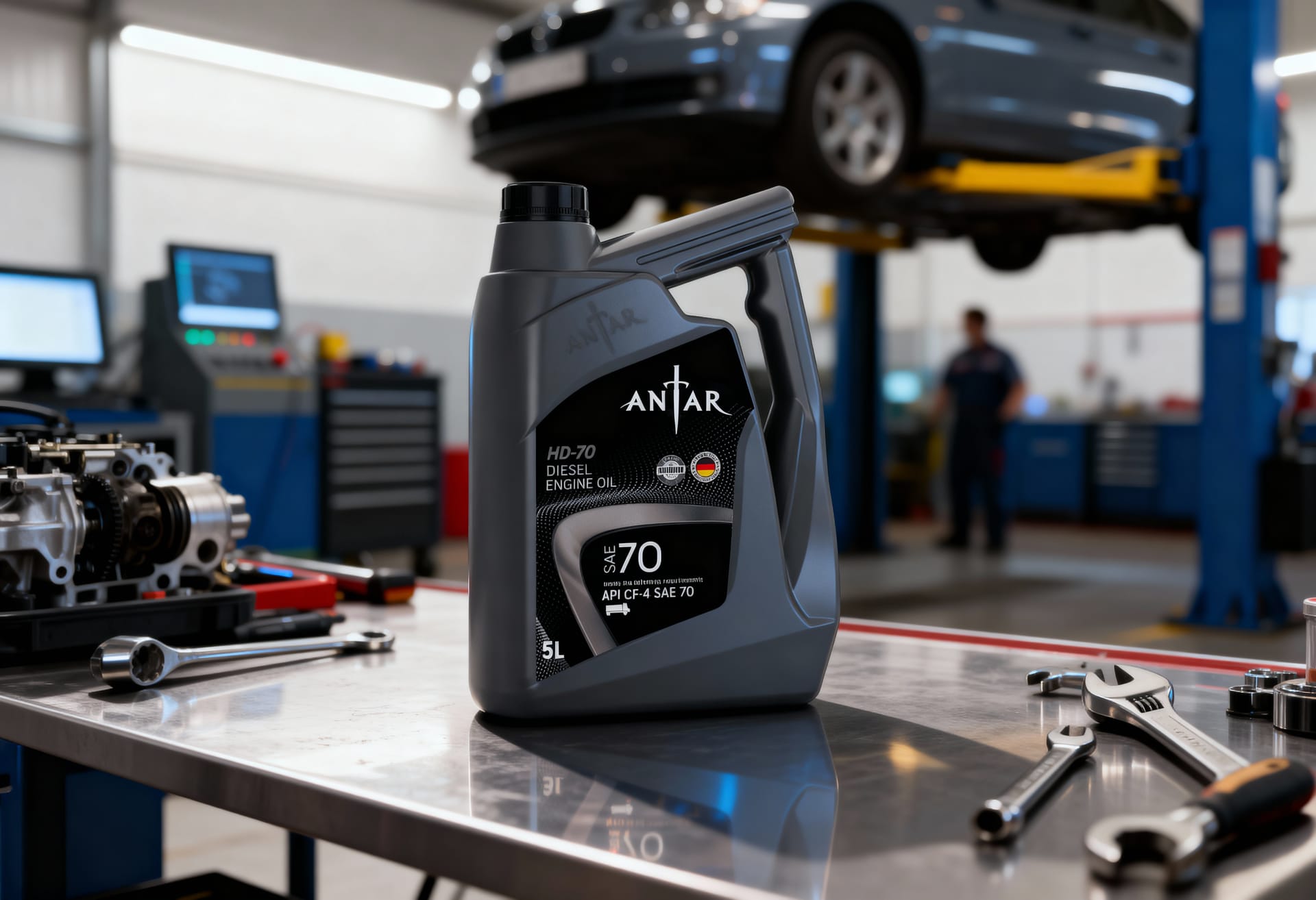 Antar HD-70 CF-4 Mono-Grade Diesel Engine Oil