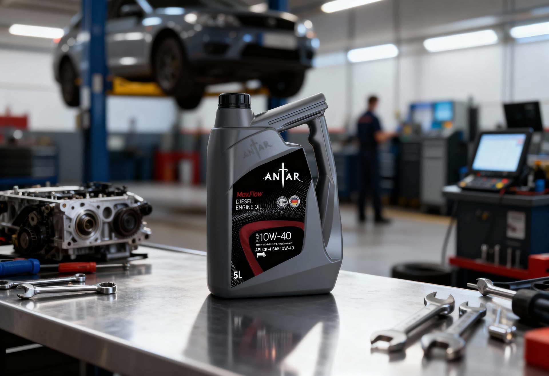 Antar MaxFlow CK-4 10W-40 Fully Synthetic Diesel Engine Oil