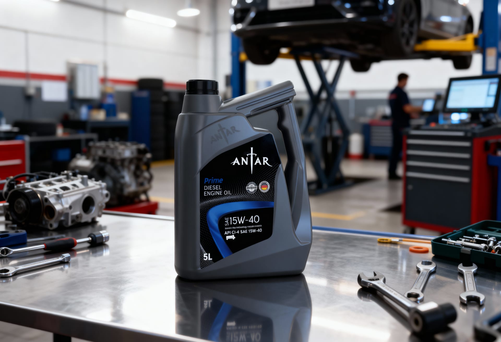Antar Prime CI-4 15W-40 Multi-Grade Diesel Engine Oil