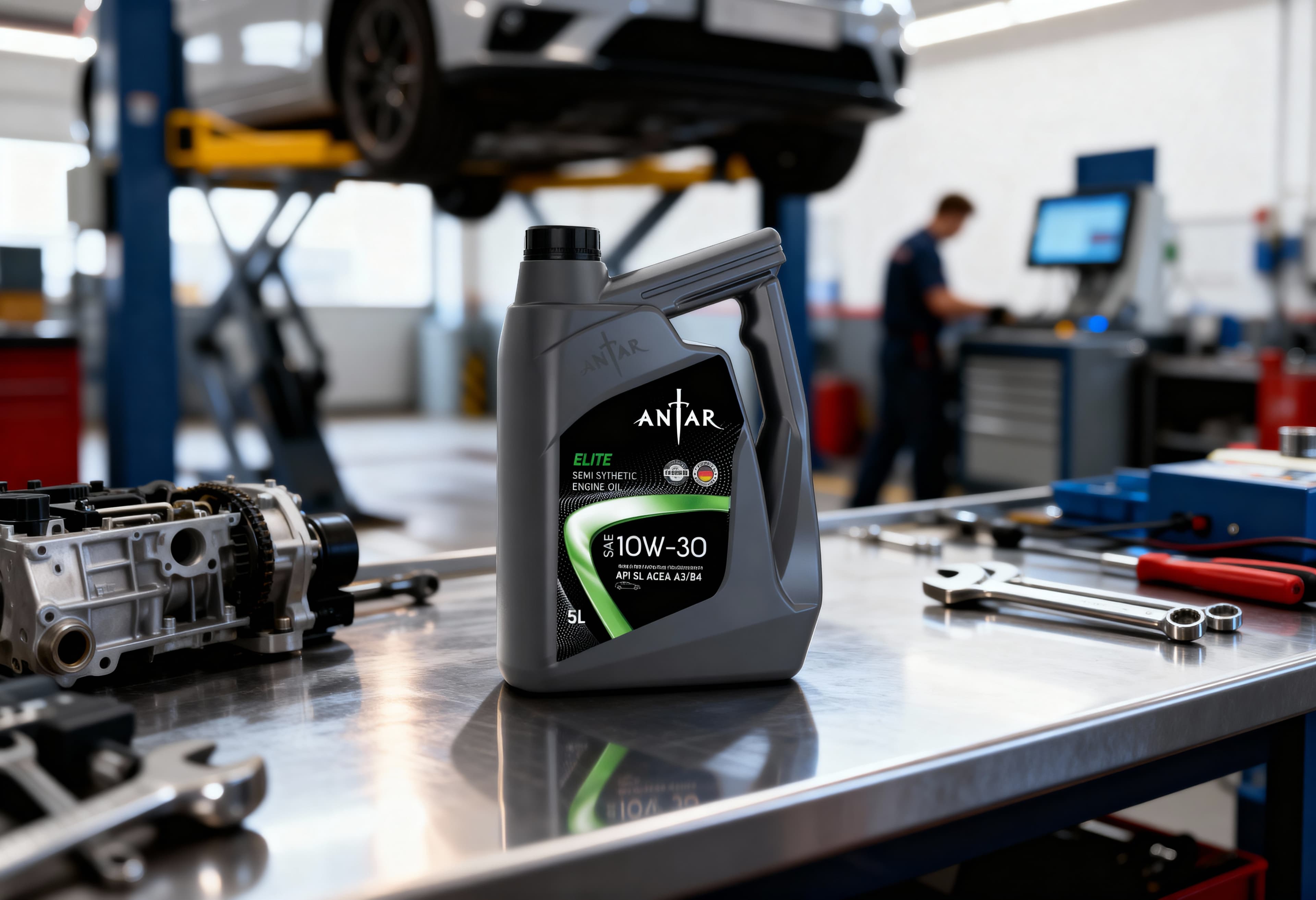 Antar Elite Synthetic Blend Engine Oil - API SL SAE 10W-30 - B2B Global Supply
