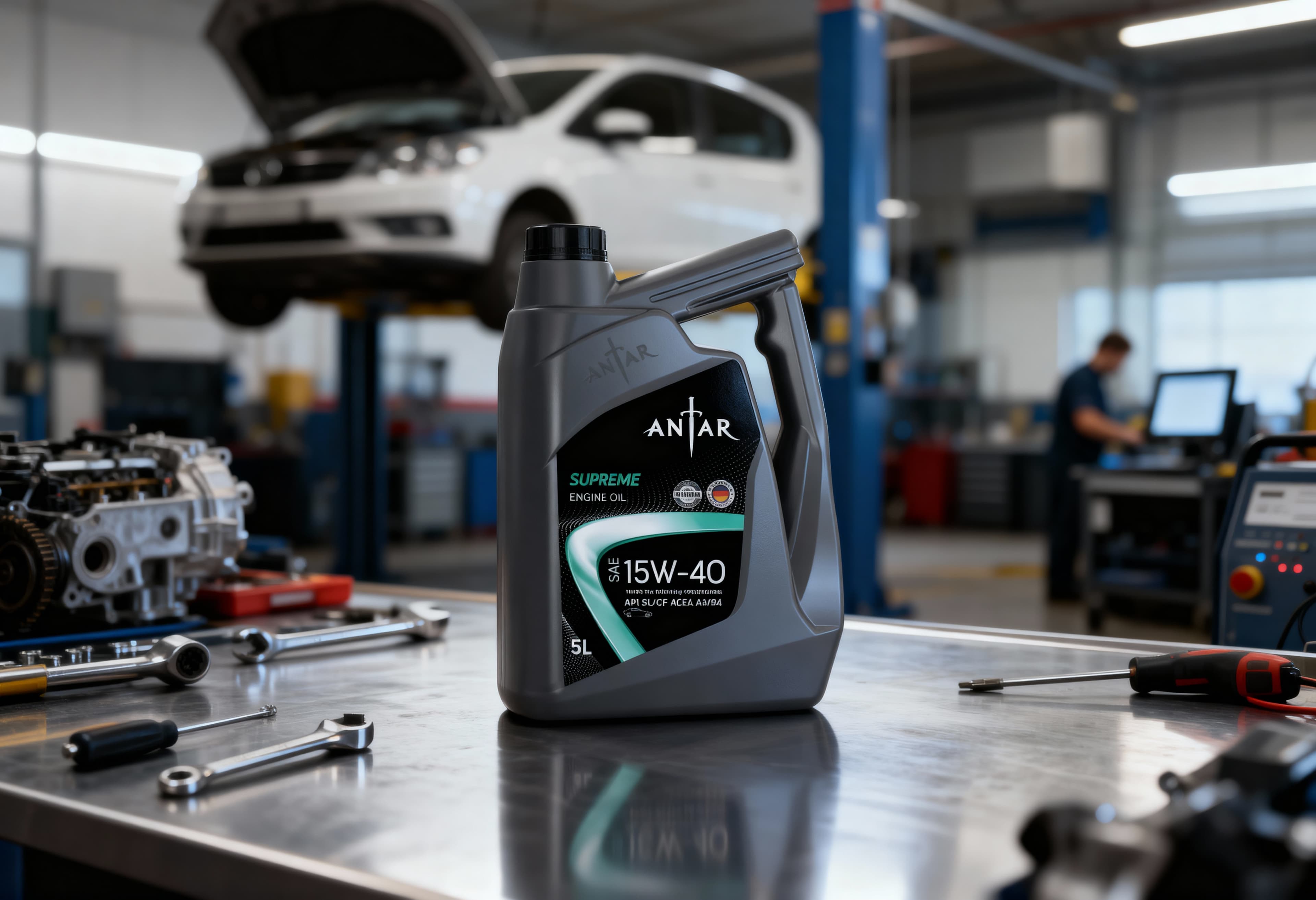 Antar Supreme Multi-Grade Engine Oil - API SL/CF SAE 15W-40 - B2B Global Supply