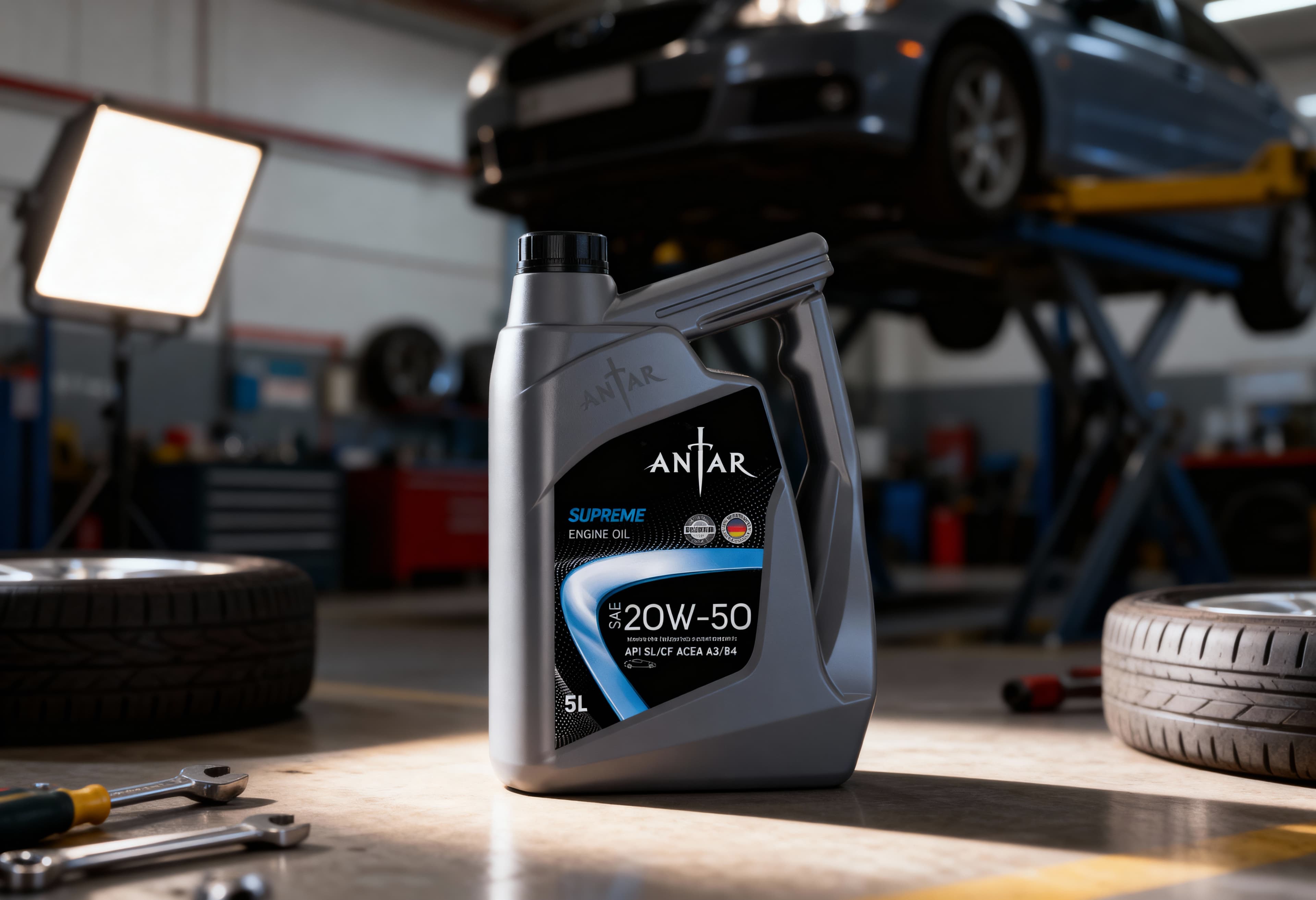 Antar Supreme Multi-Grade Engine Oil - API SL/CF SAE 20W-50 - B2B Global Supply