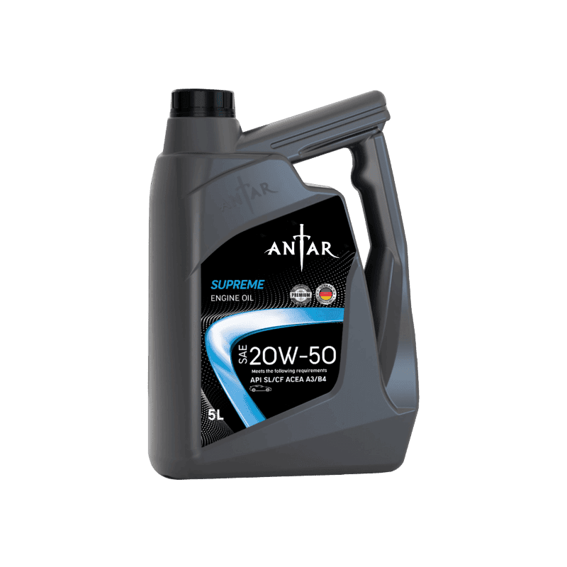 Antar Supreme Multi-Grade Engine Oil - API SL/CF SAE 20W-50